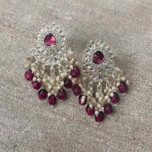 Kundan earrings For Female