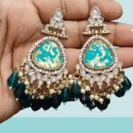 Kundan earrings For Female