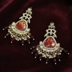 Kundan earrings For Female